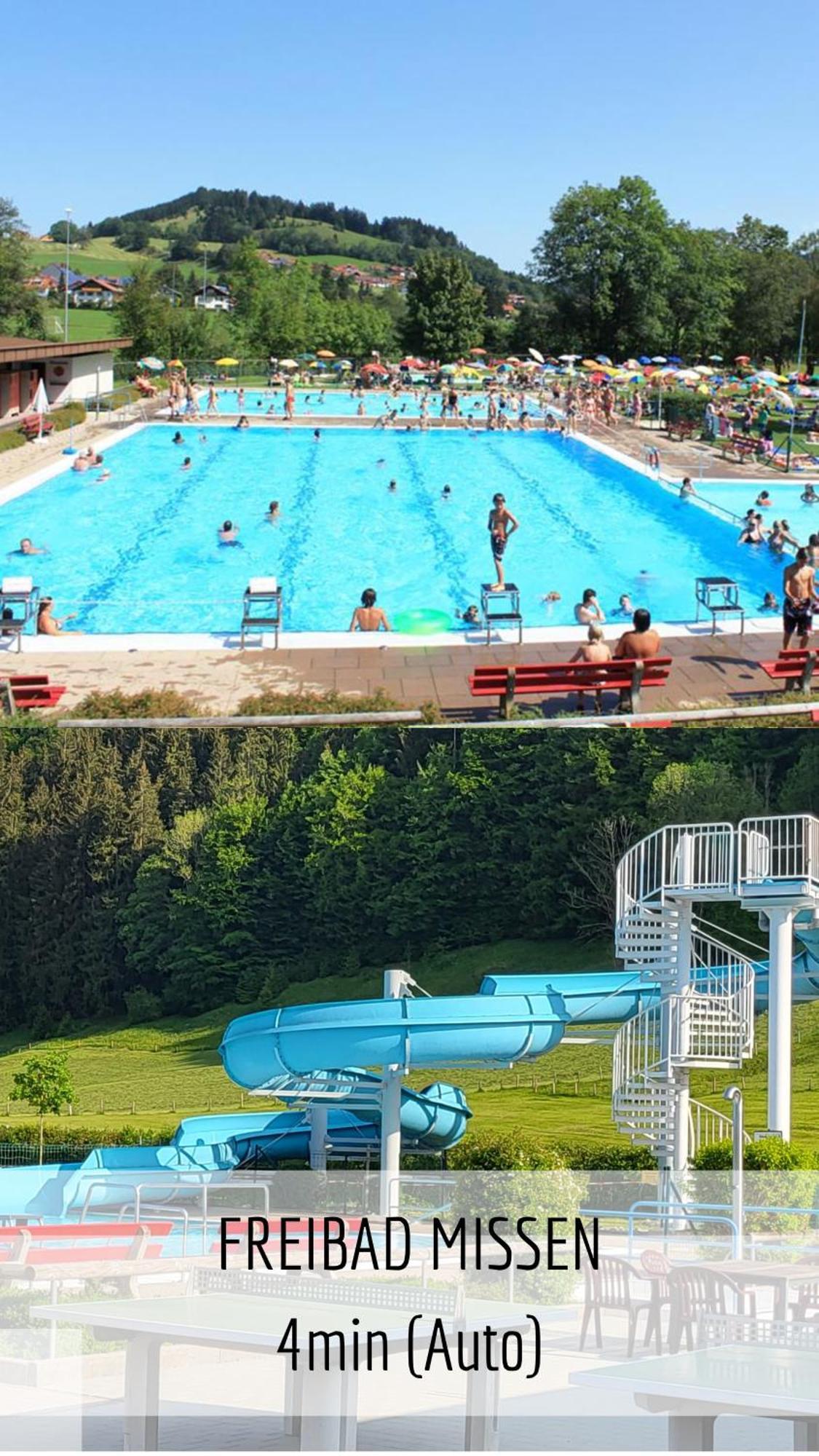 Ferienwohnung Bergzeit Mit Pool Und Sauna Missen-Wilhams Eksteriør bilde